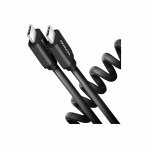 AAXAGON BUCM-CM10TB Twister Cable, USB-C to USB-C 2.0, black - 0.6m - Image 9
