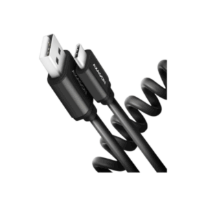 AXAGON BUCM-AM10TB Twister cable, USB-C to USB-A 2.0, black - 0.6m - Image 8