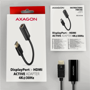 AXAGON RVD-HI14N DisplayPort > HDMI 1.4 adapter 4K/30Hz - Image 8