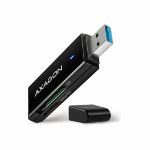 AXAGON CRE-S2N Card reader USB-A 3.2 Gen 1, SD, microSD - black - Image 10