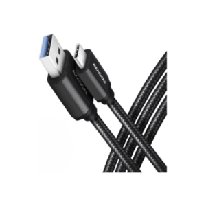 AXAGON BUCM3-AM10AB Cable USB-C to USB-A 3.2 Gen 1, black - 1m - Image 8