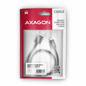 AXAGON BUCM3-AM20AB Cable USB-C to USB-A 3.2 Gen 1, black - 2m - Image 9