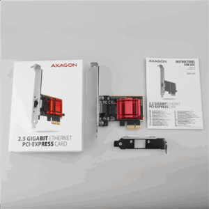 AXAGON PCEE-G25 PCIe-Adapter 2,5 Gigabit Ethernet, Realtek 8125 - RJ45 - Image 7