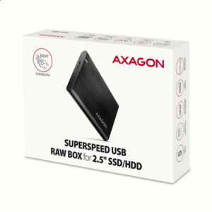 AXAGON EE25-A6M USB3.0 - SATA 6G 2.5" external hard drive enclosure - black - Image 11