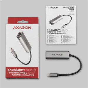 AXAGON ADE-25RC USB 3.2 Network Adapter Cable - USB Typ-C, RJ45 - Image 8