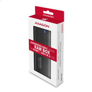 AXAGON EEM2-SB2 USB-C 3.2 Gen 2, M.2 SSD Enclosure - black - Image 14