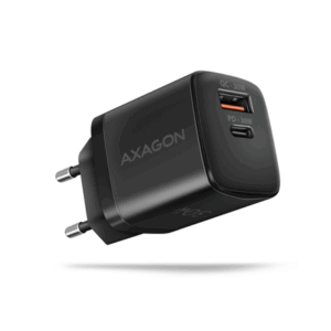 AXAGON ACU-PQ30 įkroviklis QC3.0, 4.0/AFC/FCP/PPS/Apple + PD USB-C, 30W - juodos spalvos - Image 3