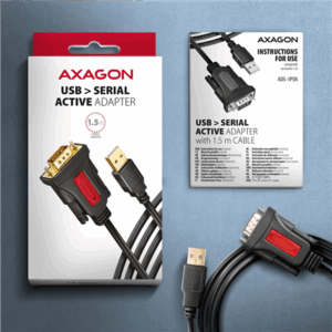 AXAGON ADS-1PSN adapter cable, RS-232 COM port to USB 2.0 - PL2303GT chip - Image 8