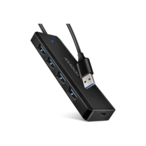 AXAGON HUE-C1A Superspeed USB-A Travel Hub, 4x USB 3.0 - 20cm, juodos spalvos - Image 10