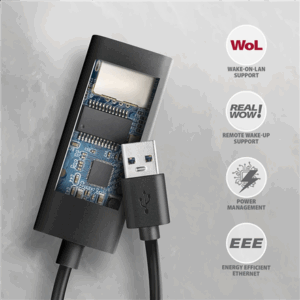 AXAGON ADE-AR USB-A 3.2 Gen 1 - Gigabit Ethernet 10/100/1000 Adapter - Image 7