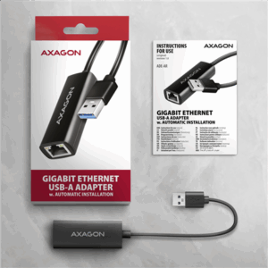 AXAGON ADE-AR USB-A 3.2 Gen 1 - Gigabit Ethernet 10/100/1000 Adapter - Image 8