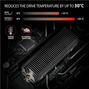 AXAGON CLR-M2XT M.2 SSD Passive Cooler, Aluminium - 2280 - Image 6