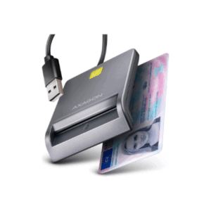 AXAGON CRE-SM3T USB Smart card FlatReader - Image 7