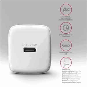 AXAGON ACU-PD20W charger - White - Image 6