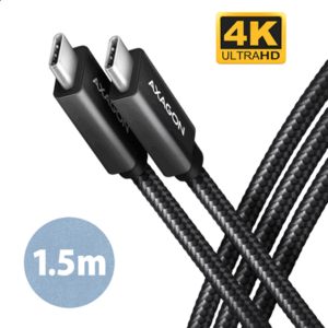 AXAGON BUCM32-CM15AB USB-C 3.2 to USB-C 3.2 - Charging cable, data transfer - Image 3