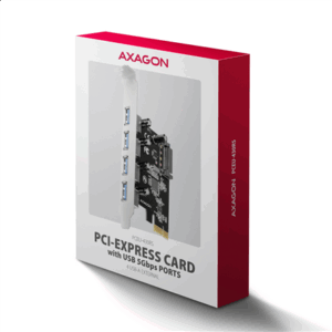 AXAGON PCEU-430RS expansion card, PCIe 4.0 x1, 4x USB 3.0 - juodos spalvos - Image 8