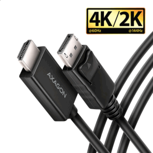 AXAGON RVD-HI20C2 DisplayPort to HDMI 2.0 Adapter - 1.8m - Image 3