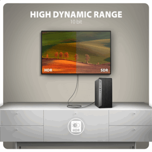 AXAGON RVD-HI20C2 DisplayPort to HDMI 2.0 Adapter - 1.8m - Image 5