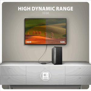 AXAGON RVD-HI20N DisplayPort to HDMI Adapter, 4K/60Hz - 15cm - Image 4