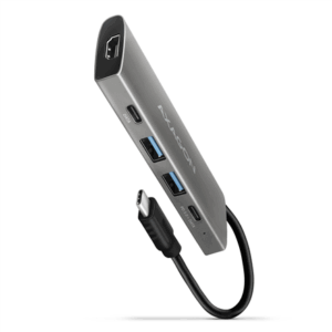 Axagon HMC-5G21 USB-C 10Gbps SPEEDSTER 5in1 hub - Image 3