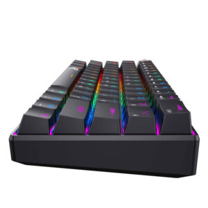 Havit KB903L laidinė žaidimų klaviatūra RGB juodos spalvos QWERTY - Image 4