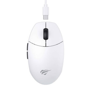 Havit MS1039W belaidė žaidimų pelė baltos spalvos - Image 1