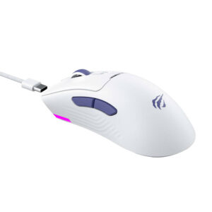 Havit MS966 RGB žaidimų pelė su laidu baltos spalvos - Image 2