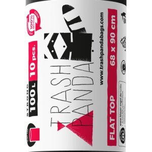 Šiukšlių maišai Plasta Strong, 100 l, 10 vnt., 35MK - Image 1