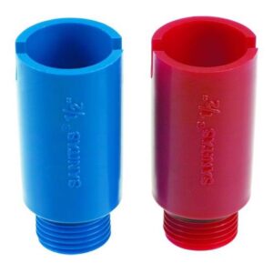 Aklidangtis 10.2010 PPR, raudonas 1/2" išor. sriegis - Image 1