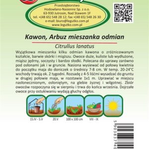 Sėklos daržovių arbūzai Kawon