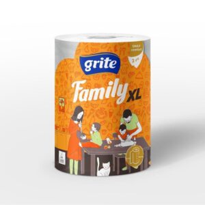 Popierinis rankšluostis Grite Family XL, 2 sl.