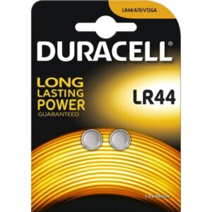 Elementai DURACELL LR44, 1,5V, 2 vnt. - Image 2