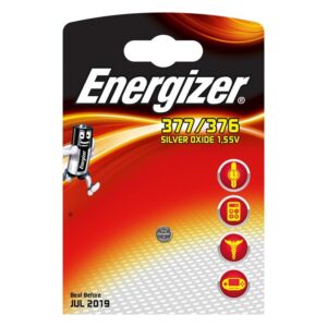 Elementas ENERGIZER SILVER OXIDE SR66/377-376, 1,55V - Image 2