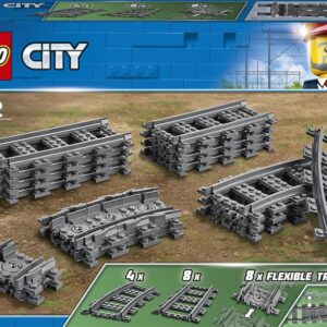 Konstruktorius LEGO City Bėgiai ir posūkiai 60205 - Image 1