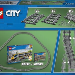 Konstruktorius LEGO City Bėgiai ir posūkiai 60205 - Image 2