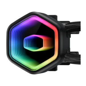 Cooler Master MasterLiquid 240 Core II ARGB water cooler juodos spalvos - Image 3