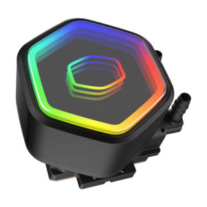 Cooler Master MasterLiquid 360 Core II ARGB water cooler juodos spalvos - Image 3