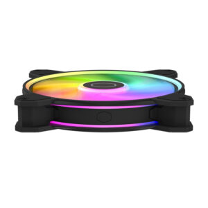 Cooler Master MasterFan MF140 Halo2 ventiliatorius juodos spalvos - Image 3