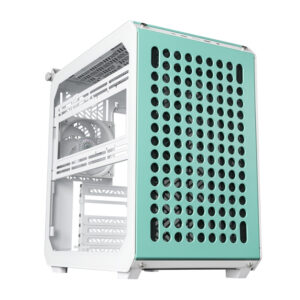 Cooler Master Qube 500 Flatpack Macaron kompiuterio korpusass žalios spalvos