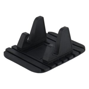 Universal car holder silicone phone stand nano pad juodos spalvos