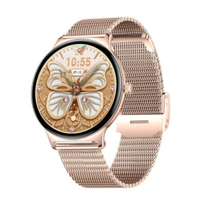 Colmi V89 išmanusis laikrodis stainless steel gold