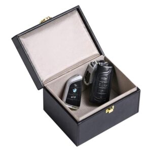 Signal blocking chest Radio blocking Faraday Box for car keys smartphone juodos spalvos - Image 4