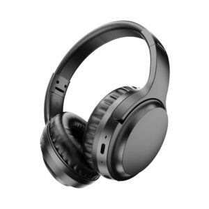 Dudao X22Pro on-ear belaidės Bluetooth 5.3 ausinės - juodos spalvos