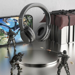 Dudao X22Pro on-ear belaidės Bluetooth 5.3 ausinės - juodos spalvos - Image 4