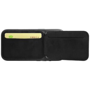 Audi Leather Wallet Card Slot Stand juodos spalvos MagSafe AU-MSCH-GT/D3-BK - Image 8