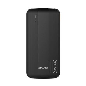 AWEI PowerBank P20K 10000mAh juodos spalvos