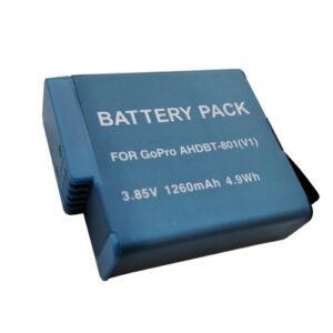 GOPRO AHDBT-801 baterija, 1220mAh - Image 1