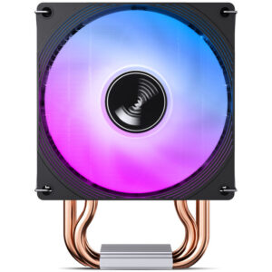 Jonsbo CR-1300 EVO CPU cooler, 90 mm - black, RGB - Image 2