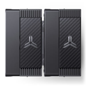 Jonsbo CR-3000E procesoriaus aušintuvas, Dual-Tower, 260W TDP - juodos spalvos, 120mm - Image 2