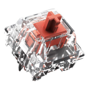 Glorious Fox Ultralight Switches, mechaniniai, 5-Pin, linear, MX-Stem, 30g - sutepti lubrikantu, 110 vnt
